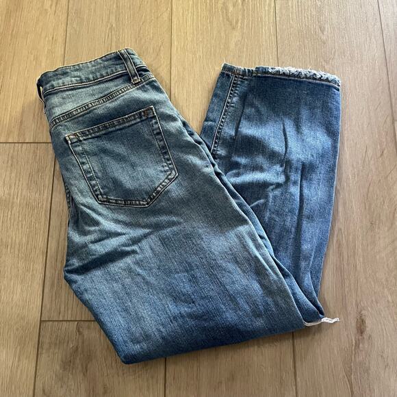 Wild Fable Women’s High Rise Distressed Mom Jean Size 00 - Picture 3 of 9